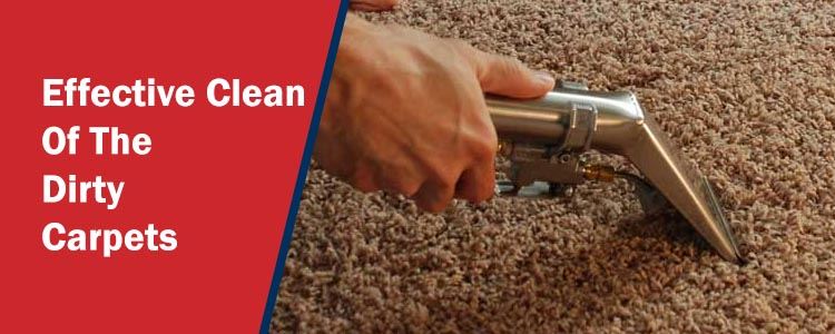 Effective Clean of The Dirty Carpets