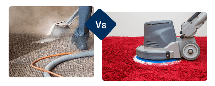 Steam Cleaning Carpet Vs Shampooing